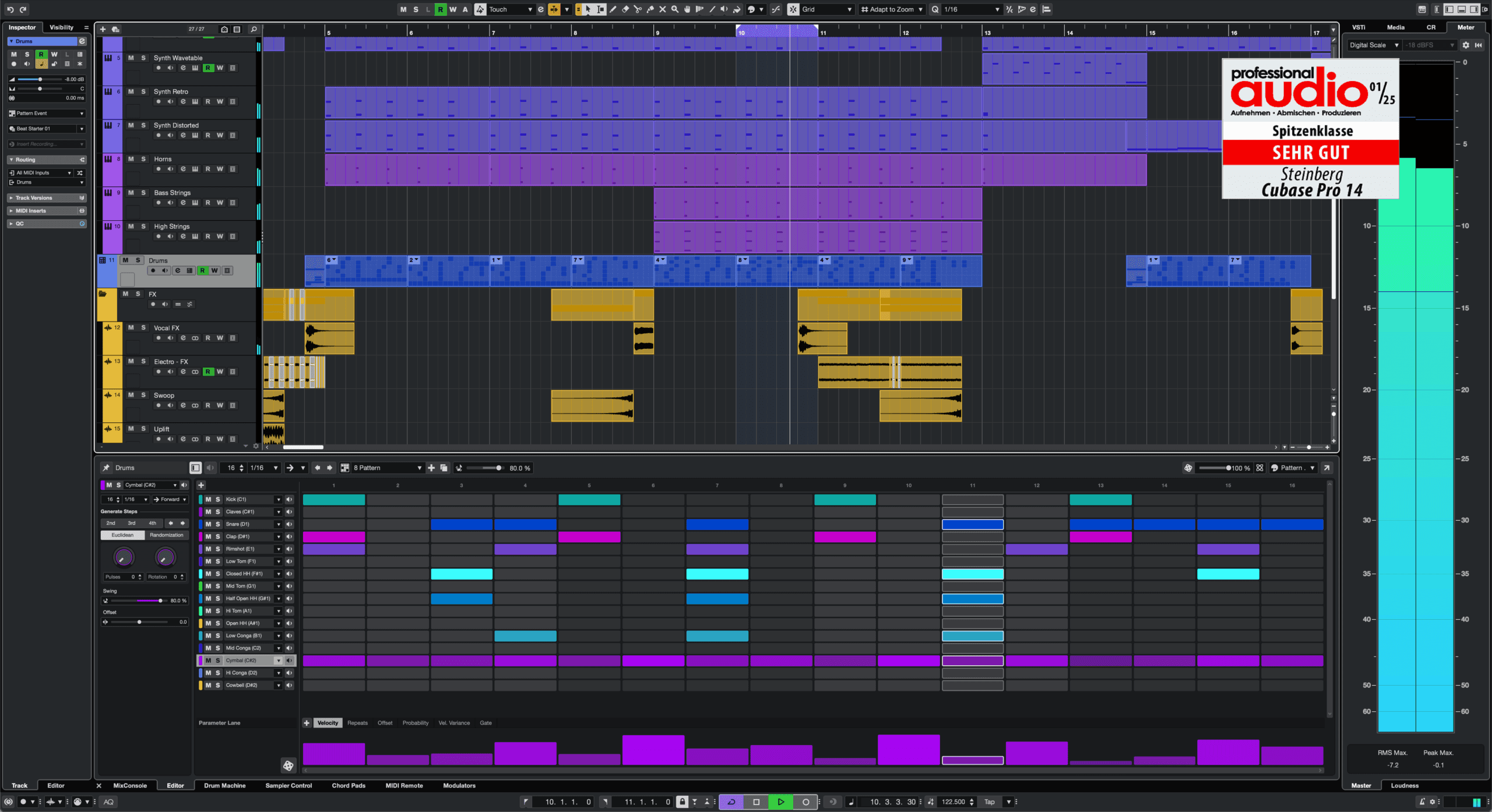 Featured image for “Test: Steinberg Cubase 14 – Spannung, Spiel und Spaß”