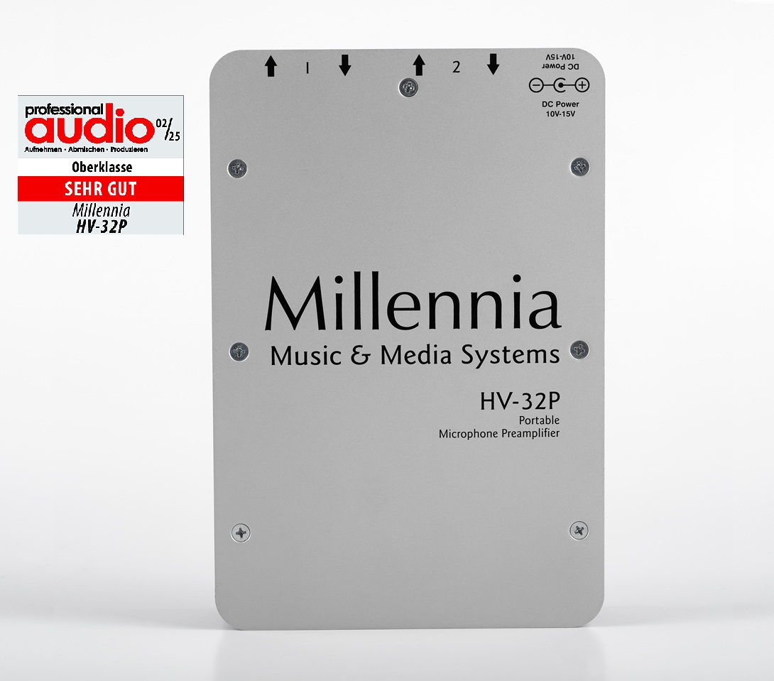 Featured image for “Test: Millennia HV-32P – Klangpurist für die Aktentasche”