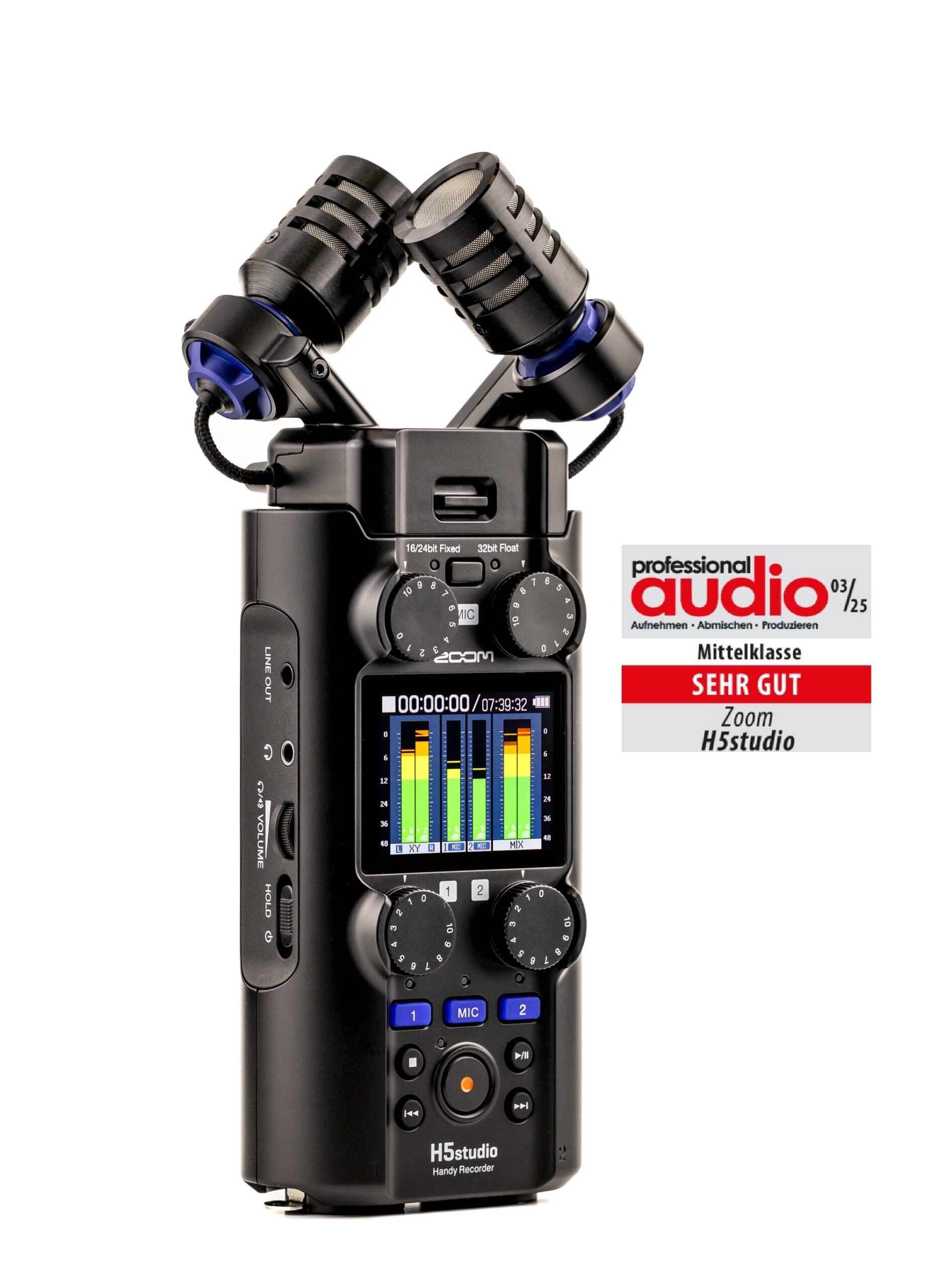 Featured image for “Test: Zoom H5studio – Klassiker im neuen Gewand”