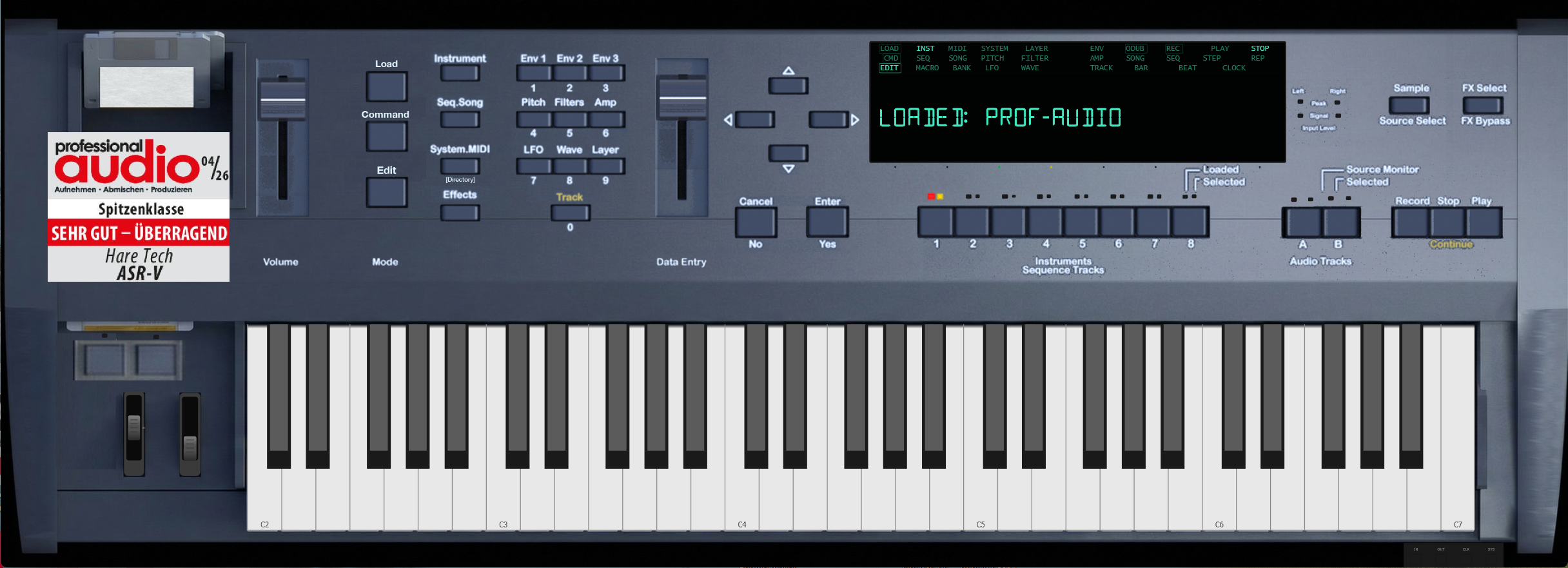 Featured image for “Test: Hare Tech ASR-V – Retro-Sampling fürs neue Jahrtausend”